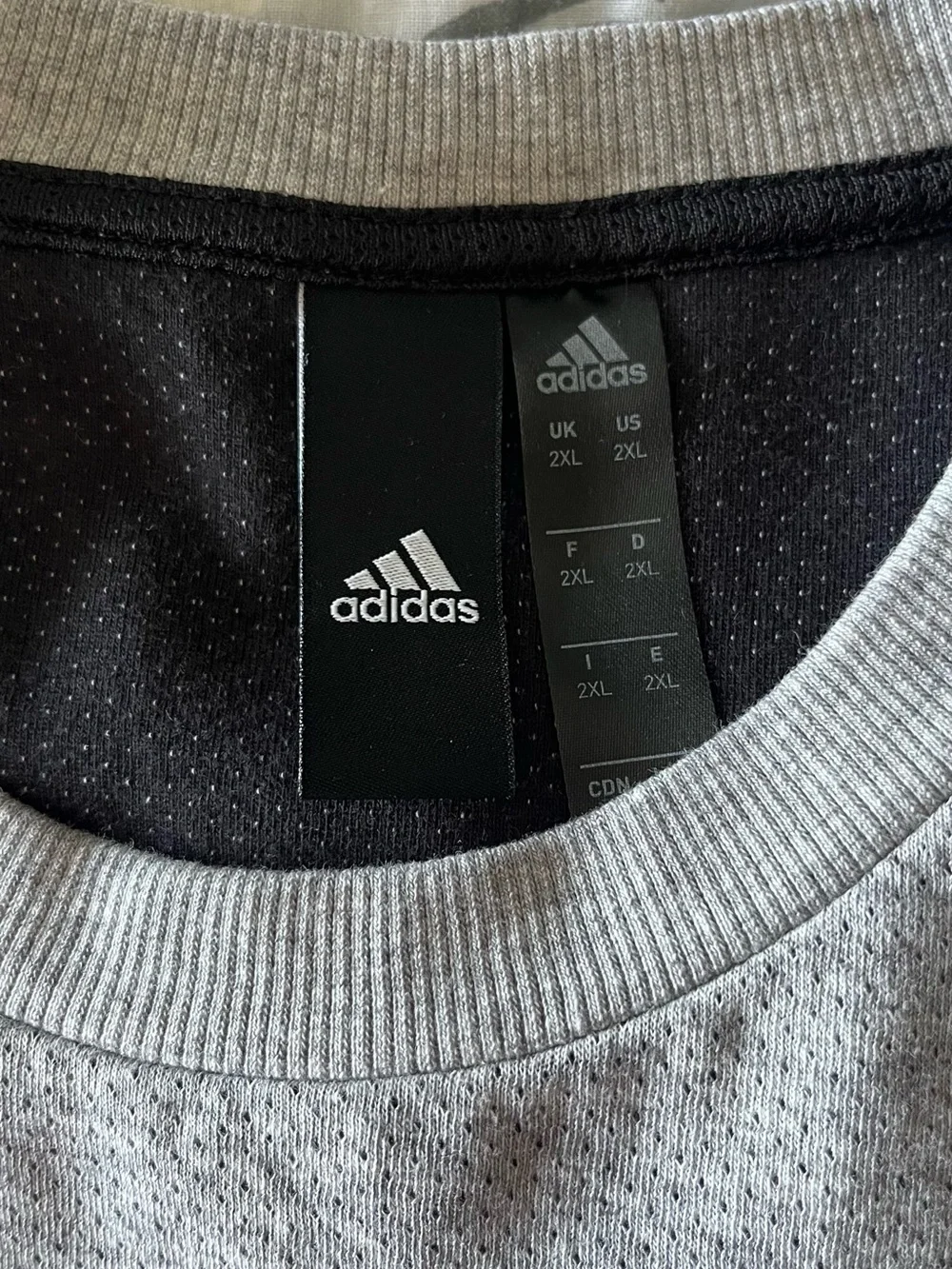 Adidas Men’s Grey Thermal- XXL